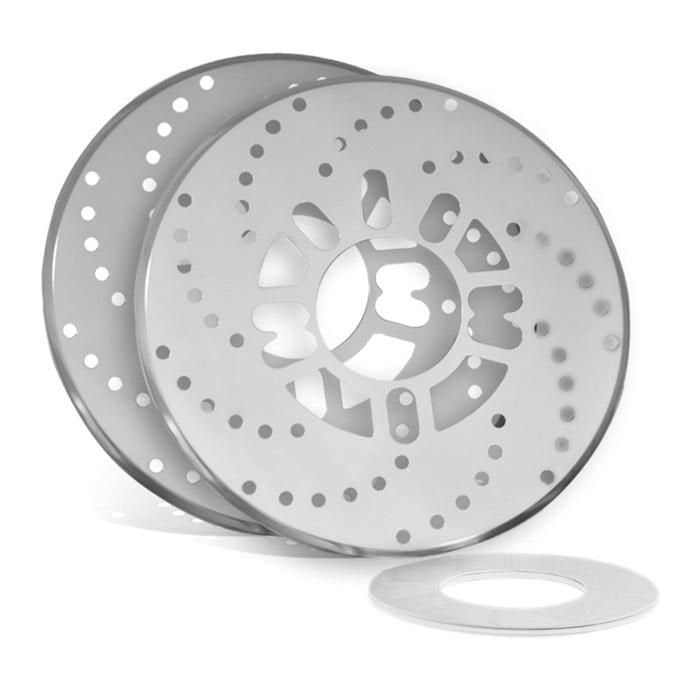 Crom renk kampana fırfırı