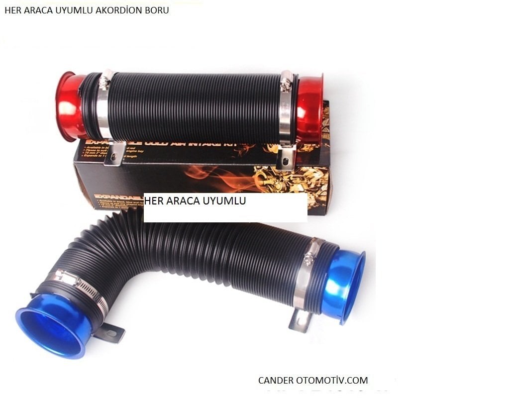 Performans akordion filtre borusu