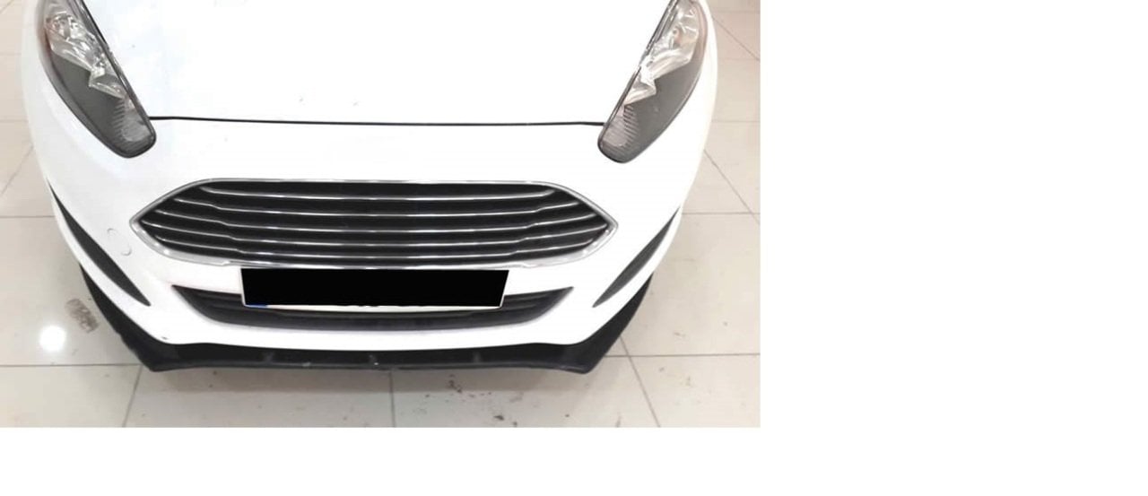 Fiesta uyumlu ön lip parlak piano black