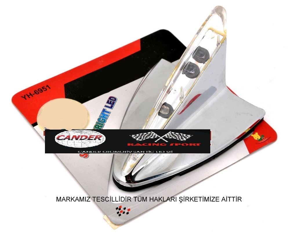 Sensörlü Işıklı tavan anteni 6951