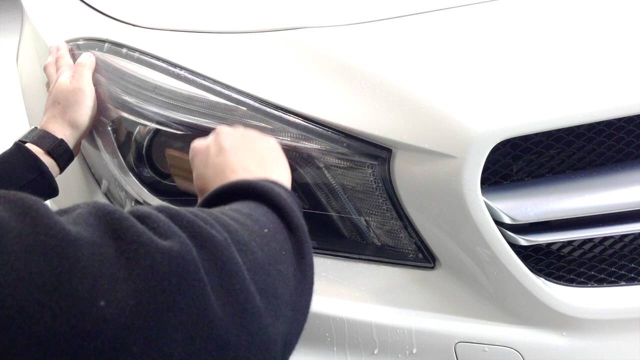 30cmx10 Metre Şeffaf Far-Stop  koruma Filmi-folyo