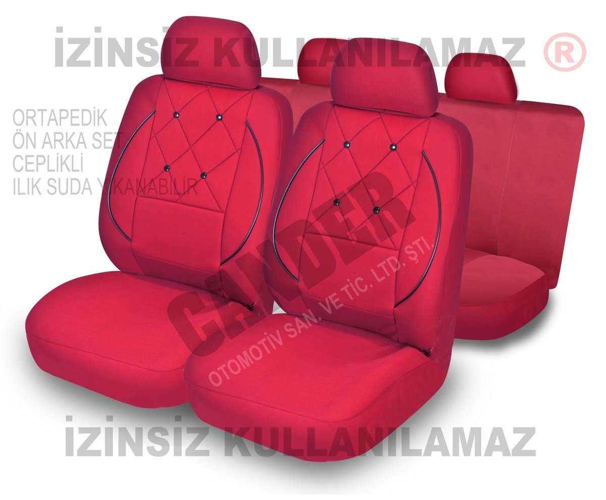 2+1 Koltuk Kılıfı Takımı arka koltukları parçalı araçlar için