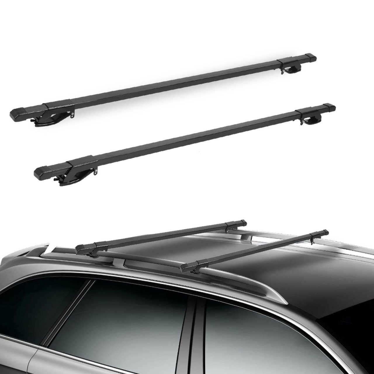 Her araca uyumlu kilitli arabar port bagaj ayağı