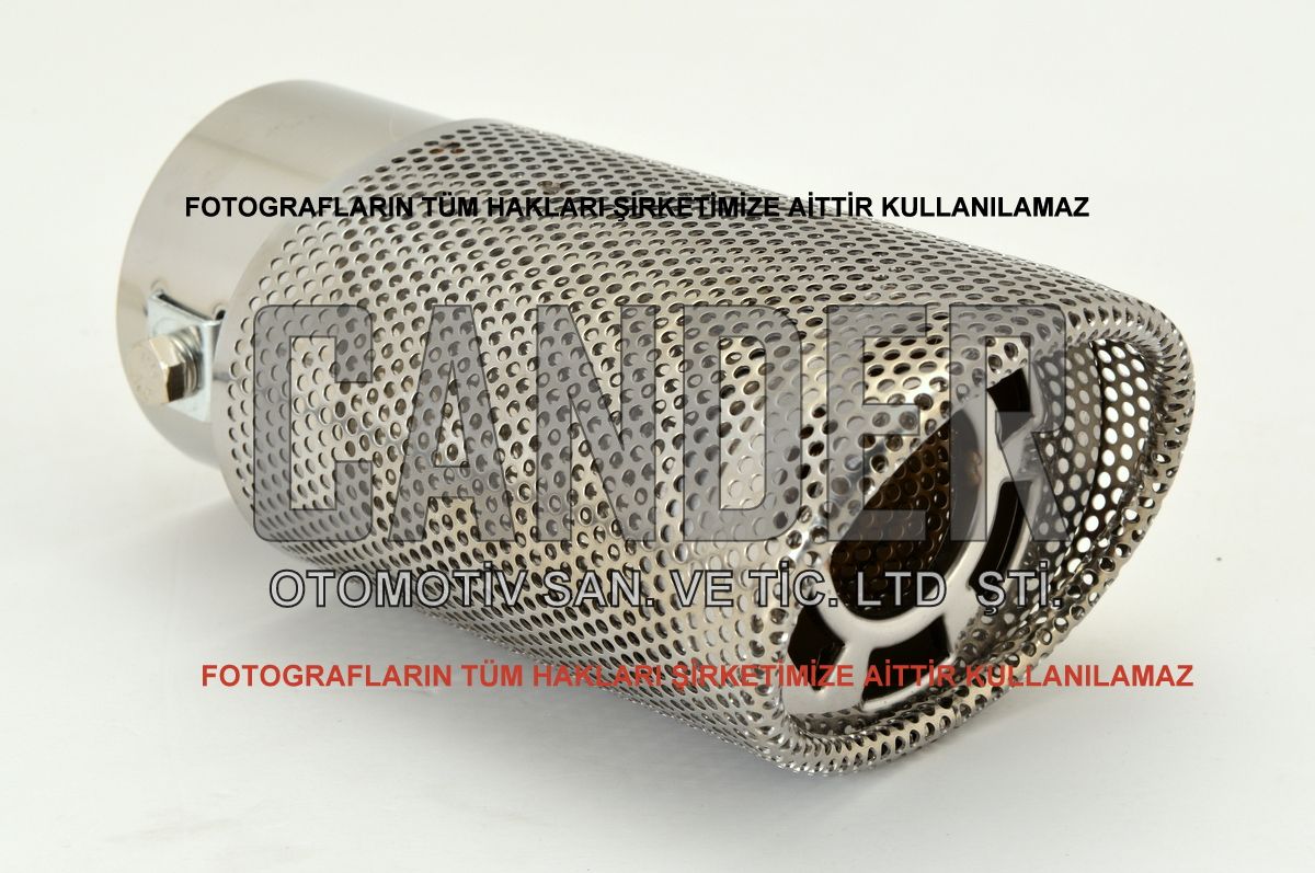 Paslanmaz egzoz ucu her araca uyumlu