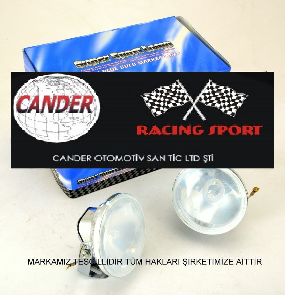 Yuvarlak camlı sis lambası araca özel