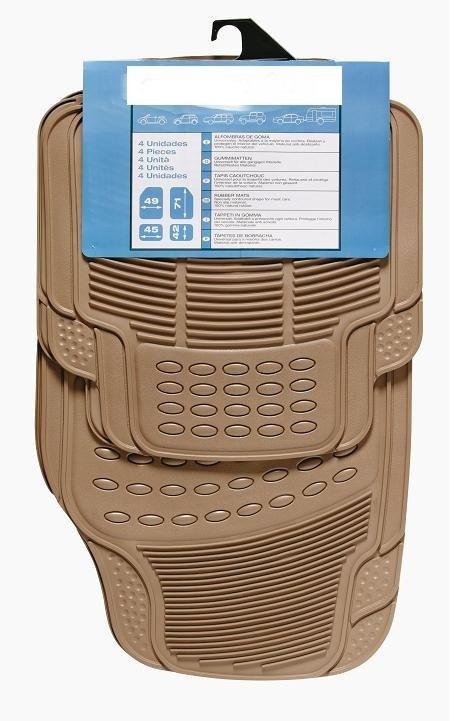 4 Mevsim Kalın Kauçuk Paspas seti