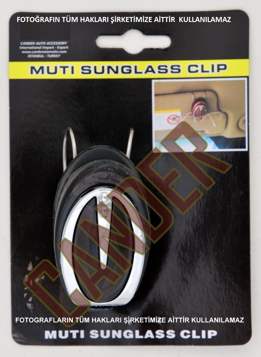 Gözlük Tutucu Güneşliğe Uygun