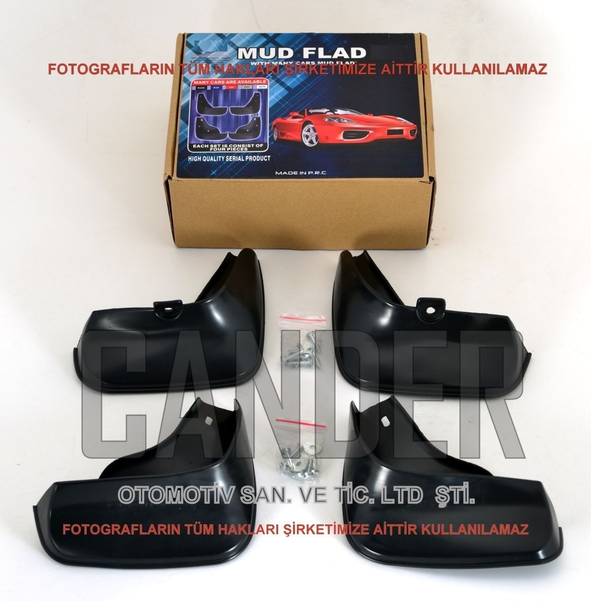 4LÜ ön-arka paçalık seti