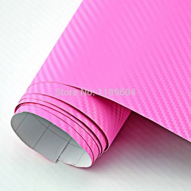 127cmx30metre PEMBE karbon folyo top olarak