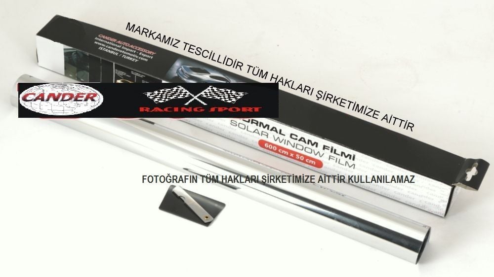 Çizilmez Aynalı Cam filimi 6x50