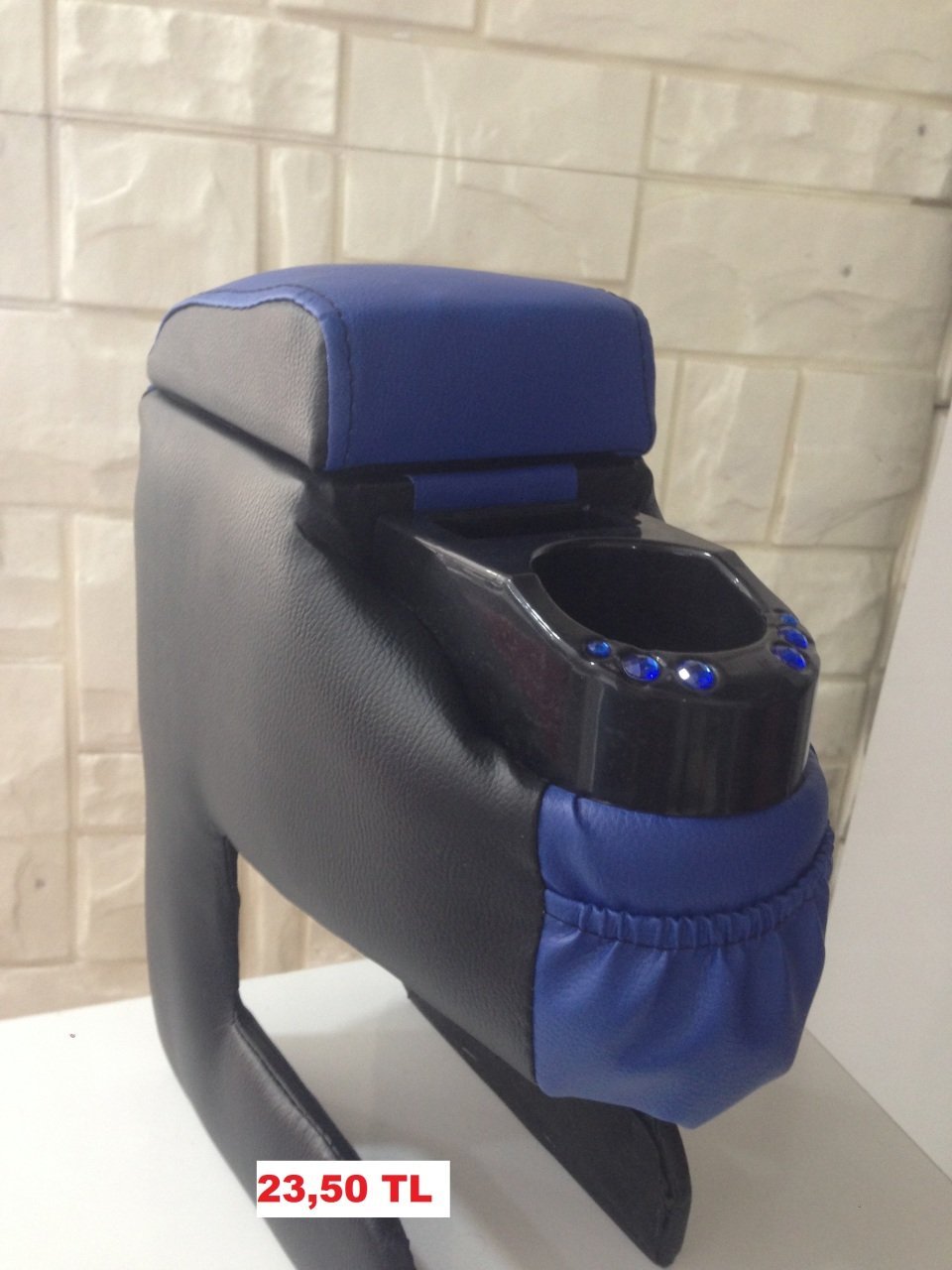 Kolçak Montajsız Her araca uyumlu  Bardaklıklı Lüx