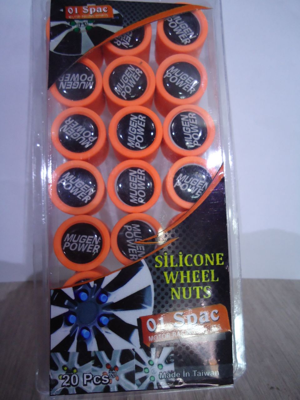 Logolu renkli bijon kapakları