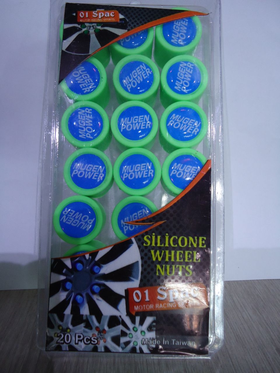 Logolu renkli bijon kapakları