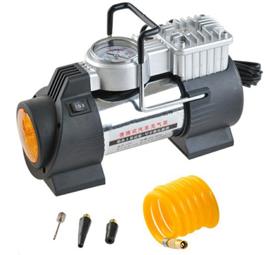 Çelik Gövdeli Lastik-Top-Bot Şişirici Kompresör