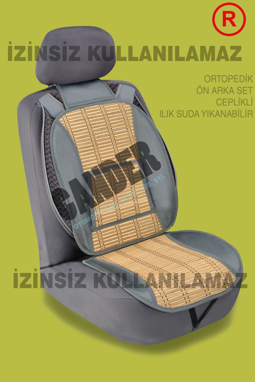 Bambu koltuk minderi