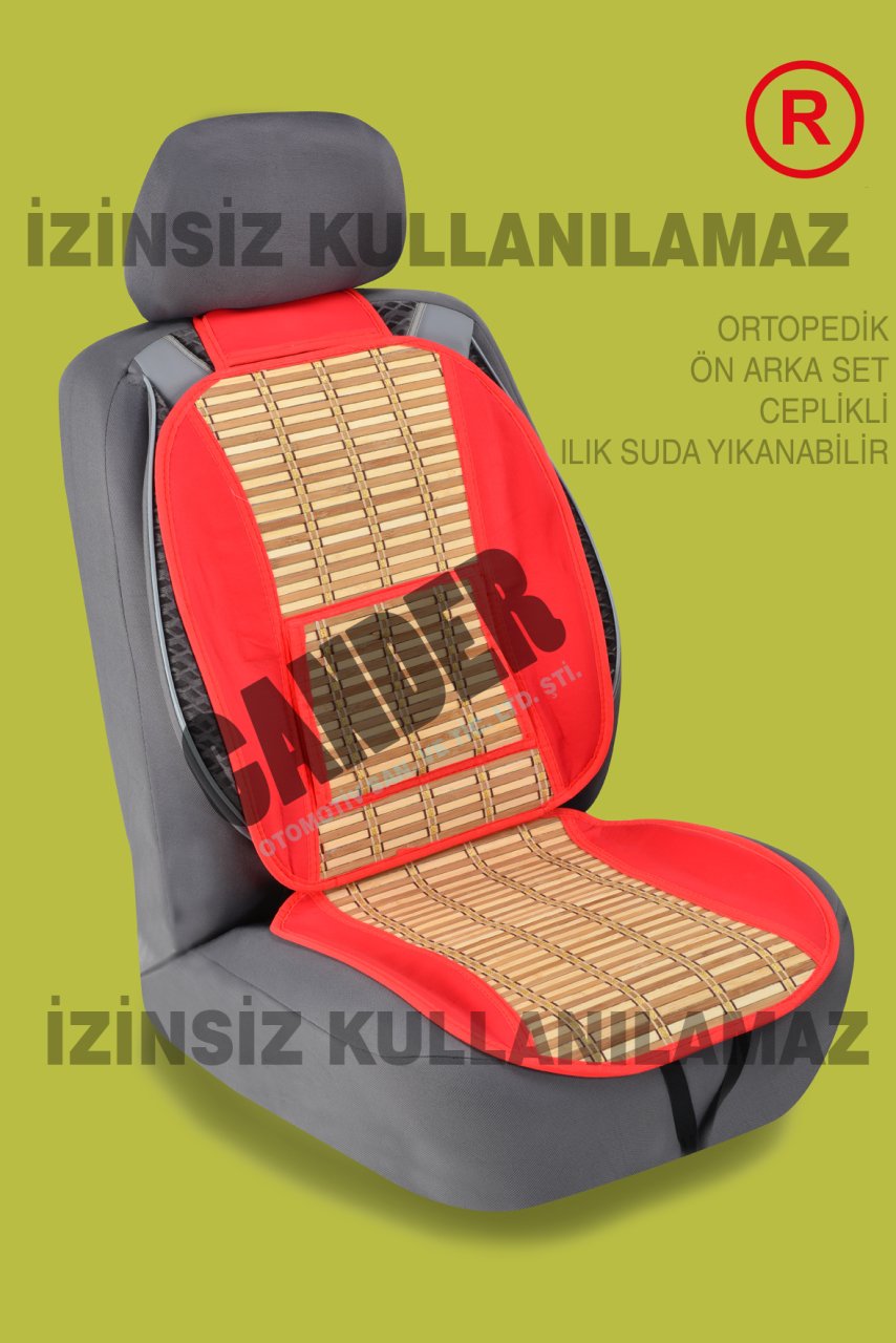 Bambu koltuk minderi