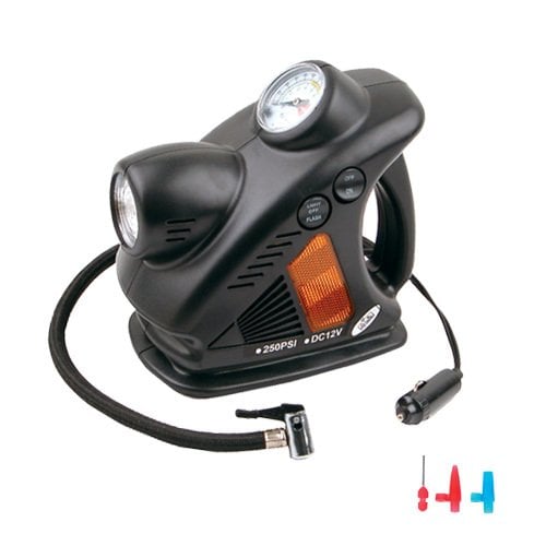 Çelik Gövdeli Lastik-Top-Bot Şişirici Kompresör