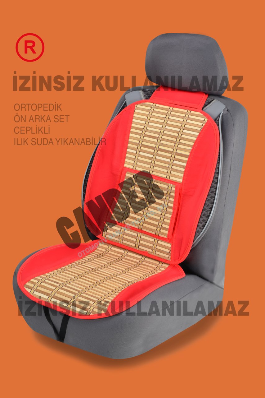 Bambu koltuk minderi