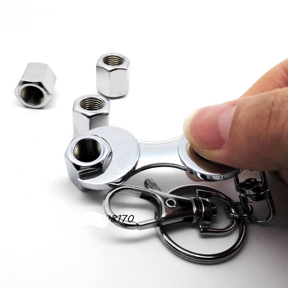 Anahtarlık + sibop kapağı