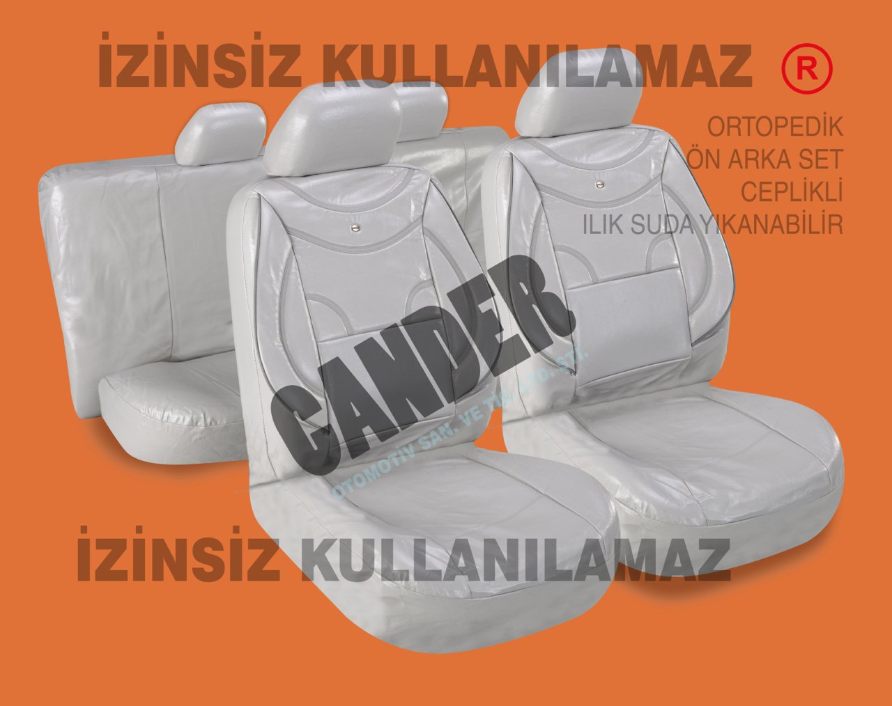 Deri koltuk kılıfı takımı her araca uyumlu