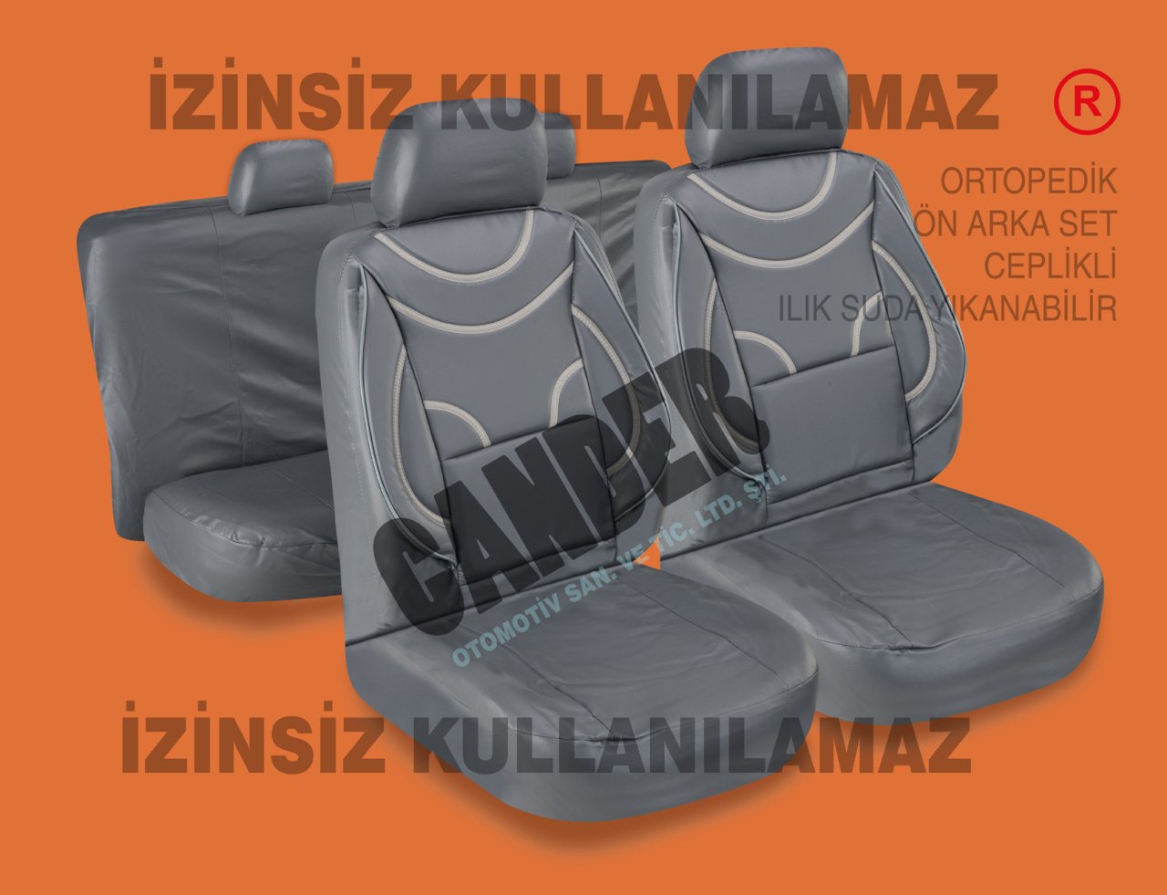 Deri koltuk kılıfı takımı her araca uyumlu