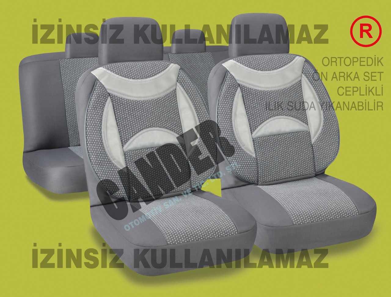 Lüks koltuk kılıfı takımı her araca uyumlu