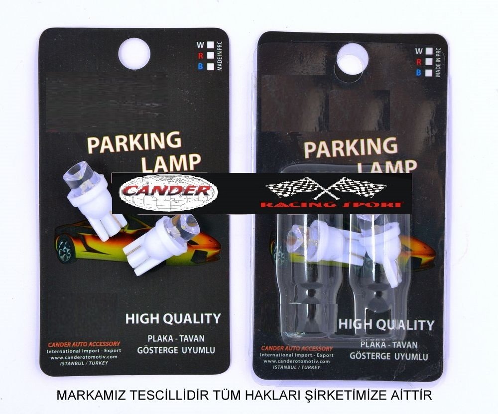 Turuncu dipsiz park ampülü